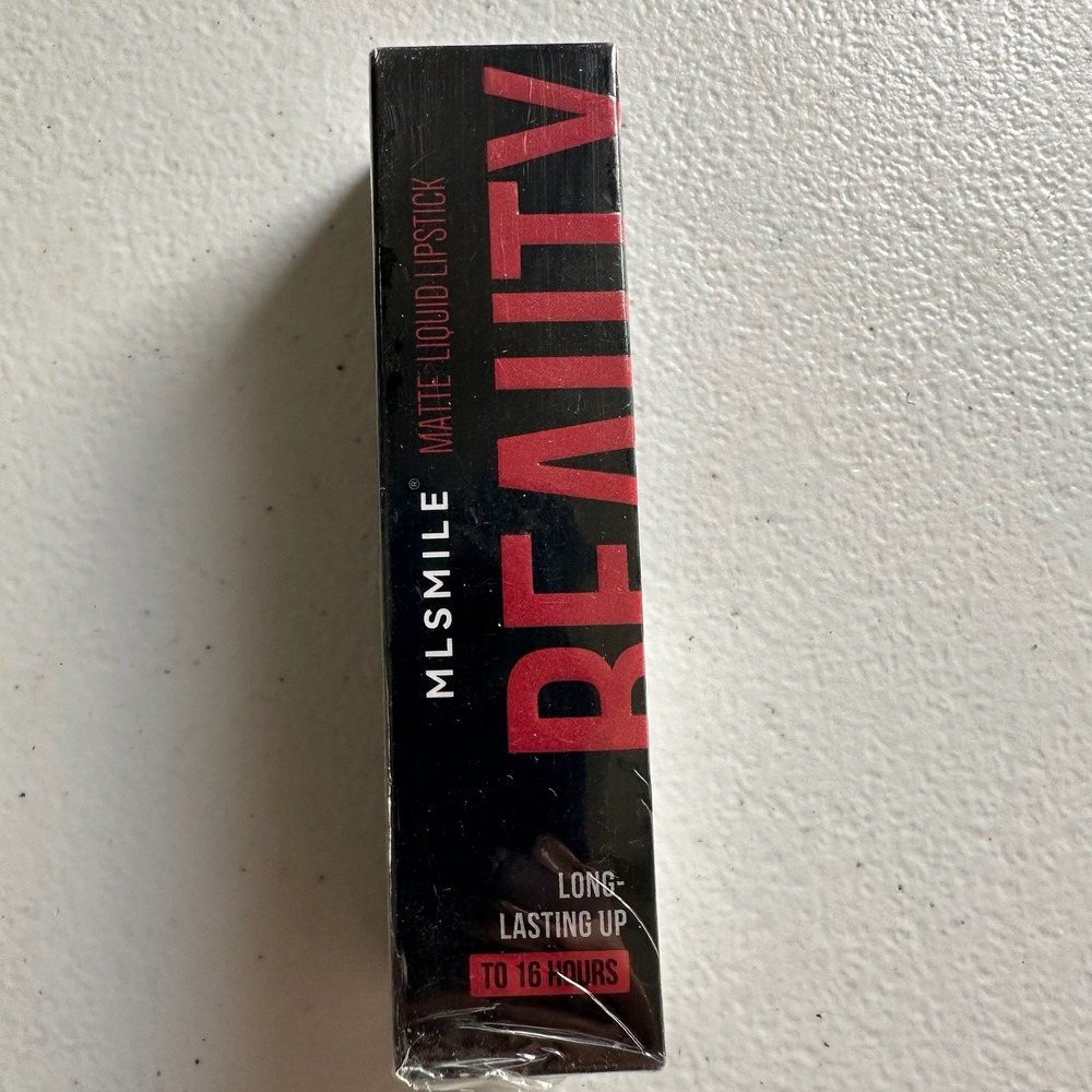 MLSmile Matte Liquid Lipstick Shade 04 "Lippy" Long-Lasting & Waterproof-Sealed